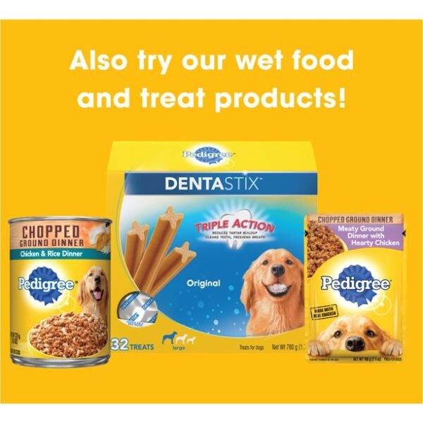 PEDIGREE Complete Nutrition Adult Dry Dog Food Roasted Chicken, Rice & Vegetable Flavor Dog Kibble - Image 6