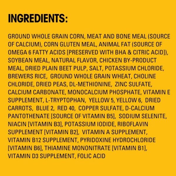 PEDIGREE Complete Nutrition Adult Dry Dog Food Roasted Chicken, Rice & Vegetable Flavor Dog Kibble - Image 4