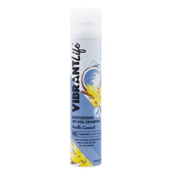 Vibrant Life Deodorizing Dry Dog Shampoo, Vanilla Coconut, 7 Fl Oz for pets supplies - Image 4