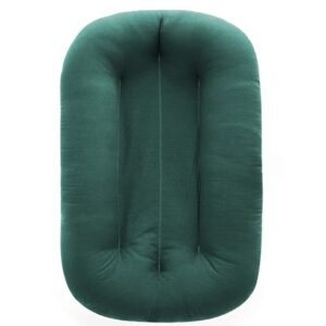 Snuggle Me Organic Bare | Baby Lounger & Infant Floor Seat | Newborn Essentials | Organic Cotton, Fiberfill