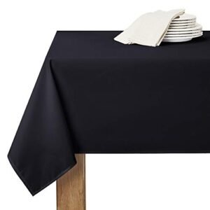 HOME Waterproof Table Cloth – Spill Proof Wipe Clean Tablecloth Polyester for kitchen and dining